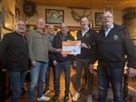 Rabobank sponsort onze club met een cheque van 500 euro